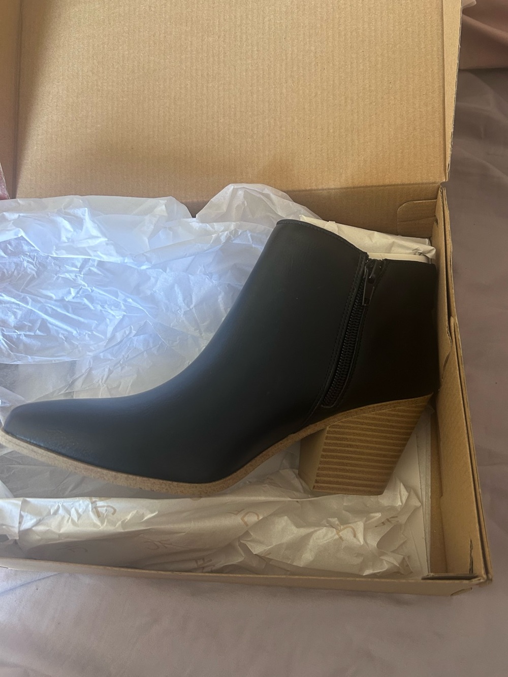 Black Caviar Dakota Booties (Never Worn)